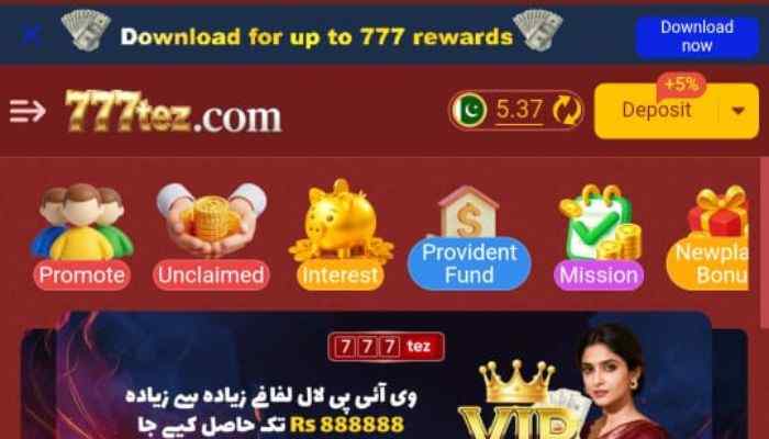 777tez Game Register Your Account Get Bonus