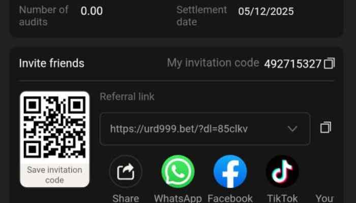 UR999 Game Invite Friends Get Bonus